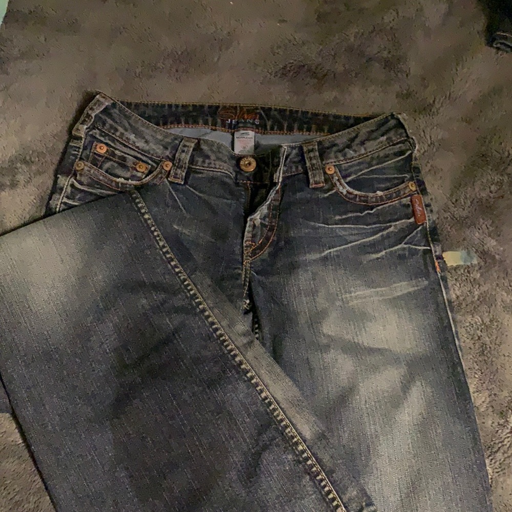 Silver jeans